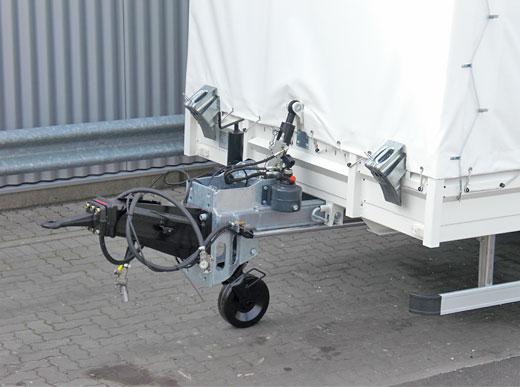 6000HG Einachsiger Transportanhänger mit Zwillingsbereifung, zum Transport von Markierungsmaschinen mittlerer Größe, z.B. einer H18/RM3D oder eines Kochers